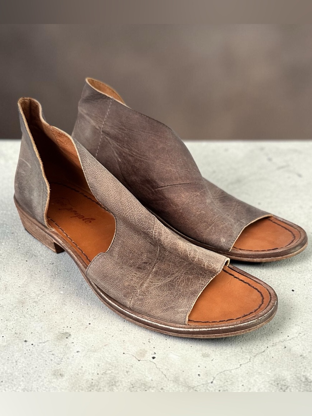 Free People Mont Blanc Grey Sandals
